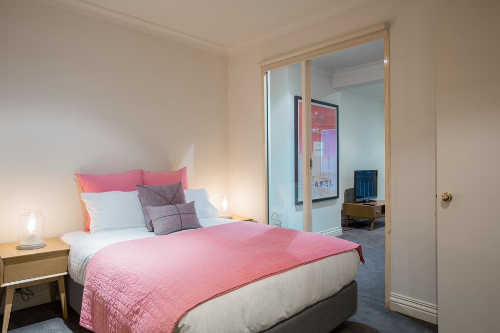 1 Exhibition Apartment Hotel Melbourne City Zimmer foto